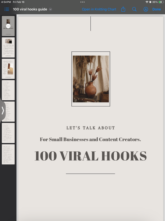 100 Viral Hooks